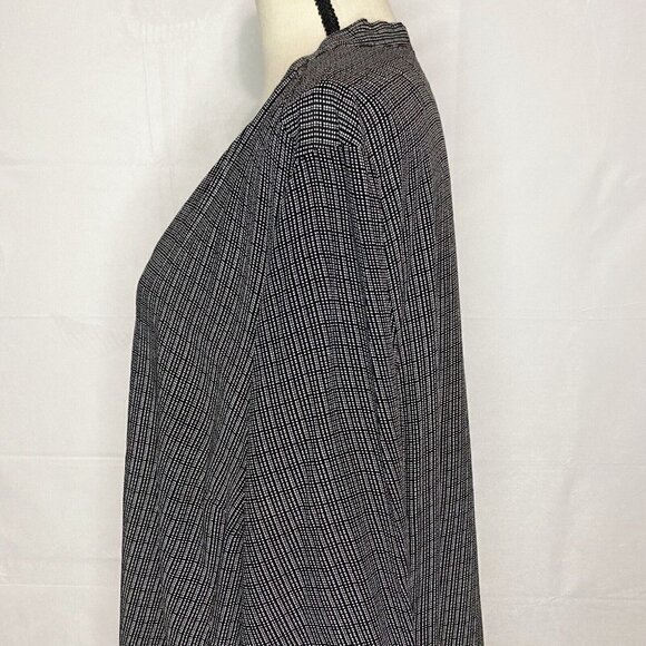 Cynthia Rowley Blouse Size 2X 100% Rayon Polka Dotted Top 3/4 Sleeve - Picture 4 of 7